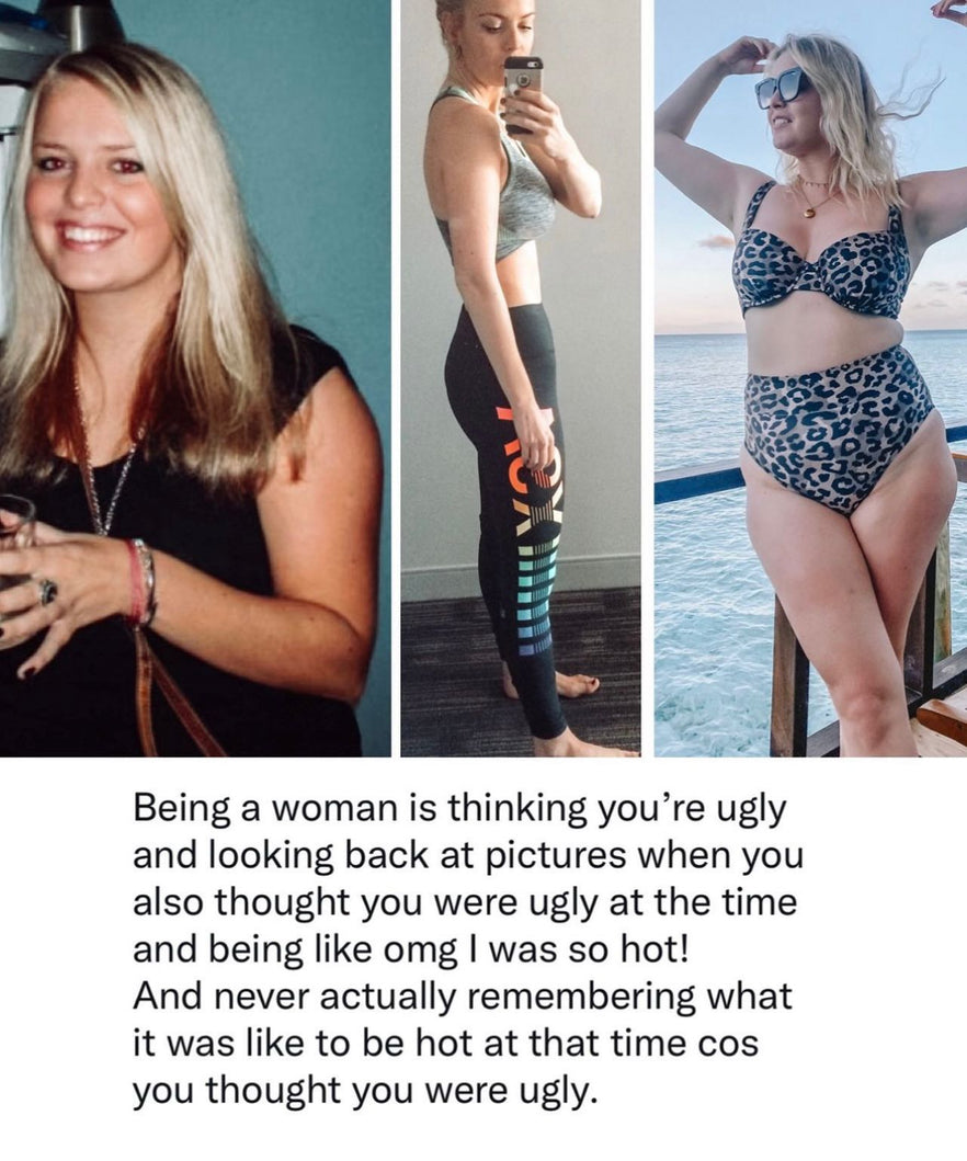 Your body was never the problem...