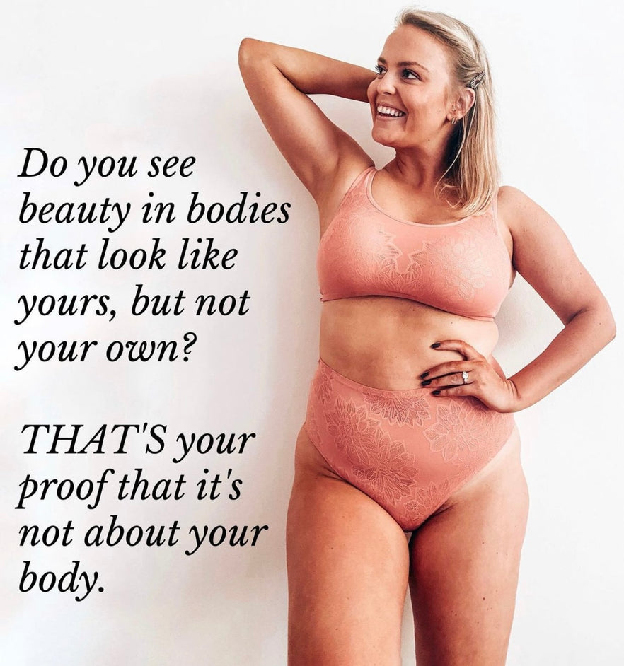 Do you see beauty in bodies that look like you, but aren’t your own?